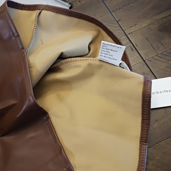 Commence Mini Skirt - Faux Leather - Picture 8 of 10